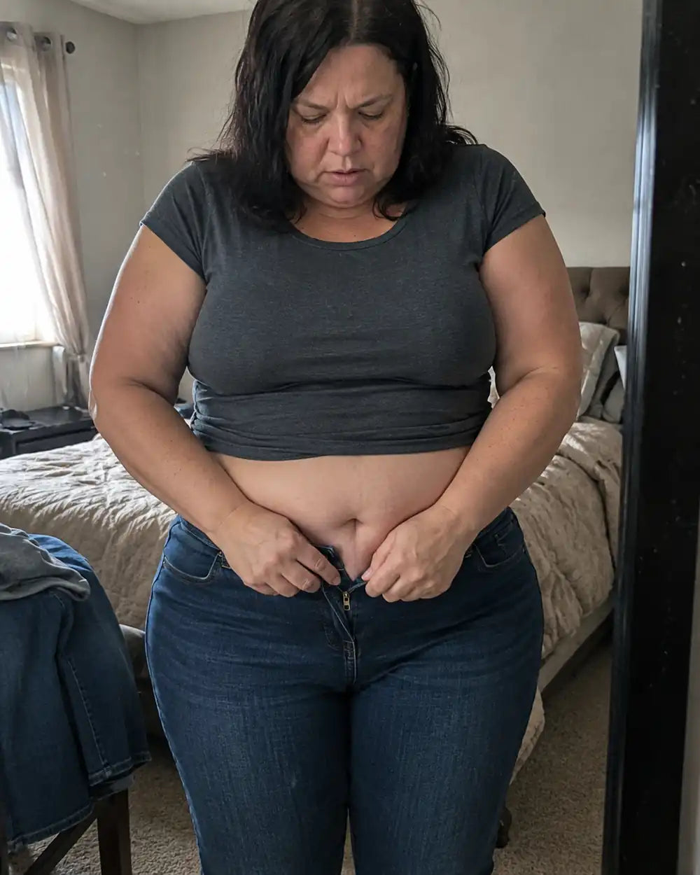 The Jeans Close Again before